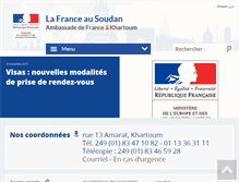 Tablet Screenshot of ambafrance-sd.org